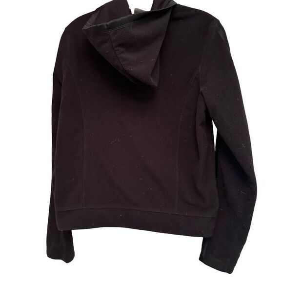 Nike black fleece hoodie -size m - Picture 2 of 4